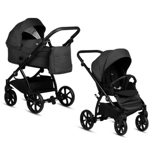 Универсальная коляска 2 в 1 Tutis Leo+ Black